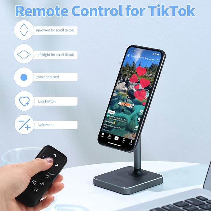 Wireless Camera Remote Control for iPhone, Control Phone Camera Shutter and Zoom - Image 4