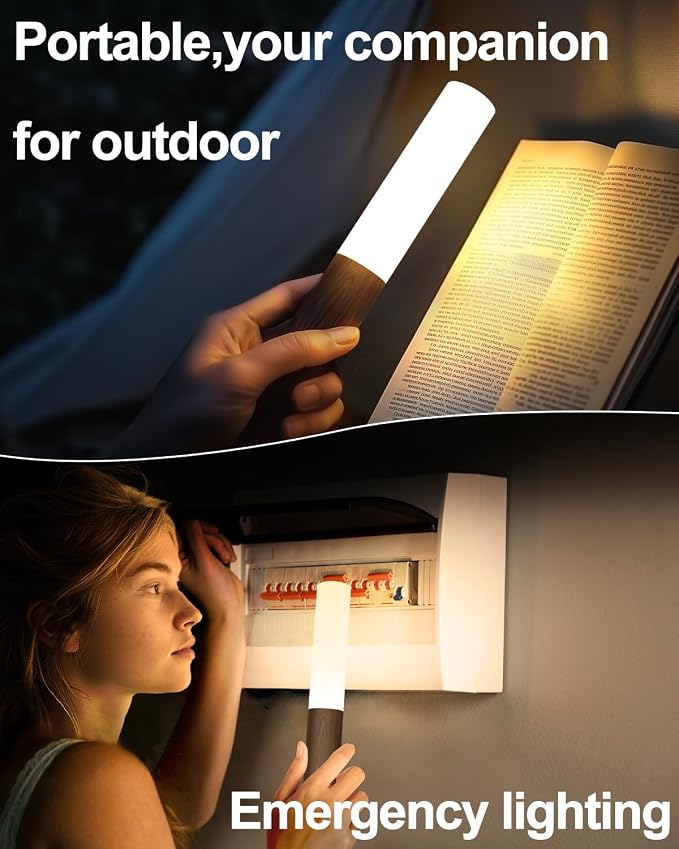 Battery-Operated Motion Sensor Night Lights: 2200mAh Rechargeable Wall Sconces - Image 4