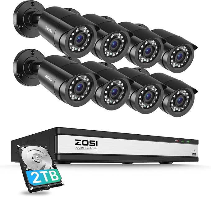ZOSI 3K Lite 16CH Security Camera System by ZOSI