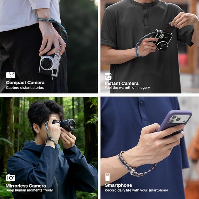 PGYTECH Camera Wrist Strap Slim Outdoor Style, Adjustable Quick Release - Image 4