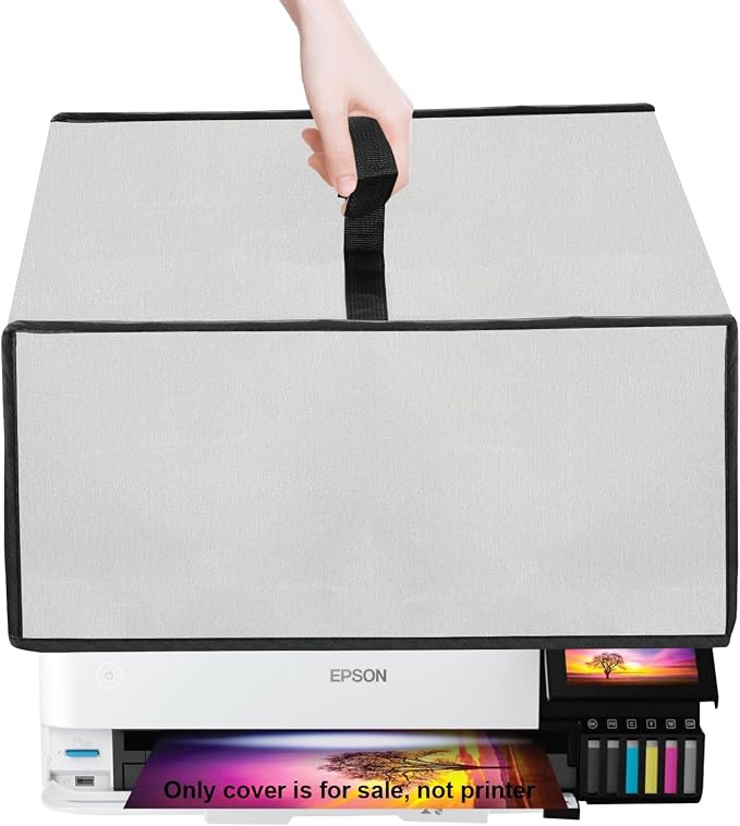 Printer Dust Cover for Epson, Anti-Static Waterproof Dustproof Cover Heavy Duty by NUENSS-ROR