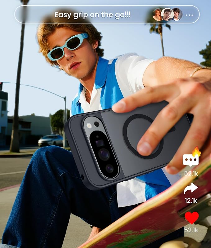 FNTCASE for Google Pixel 10 Pro Case: for Pixel 10 Case Translucent Matte Cases - Image 7