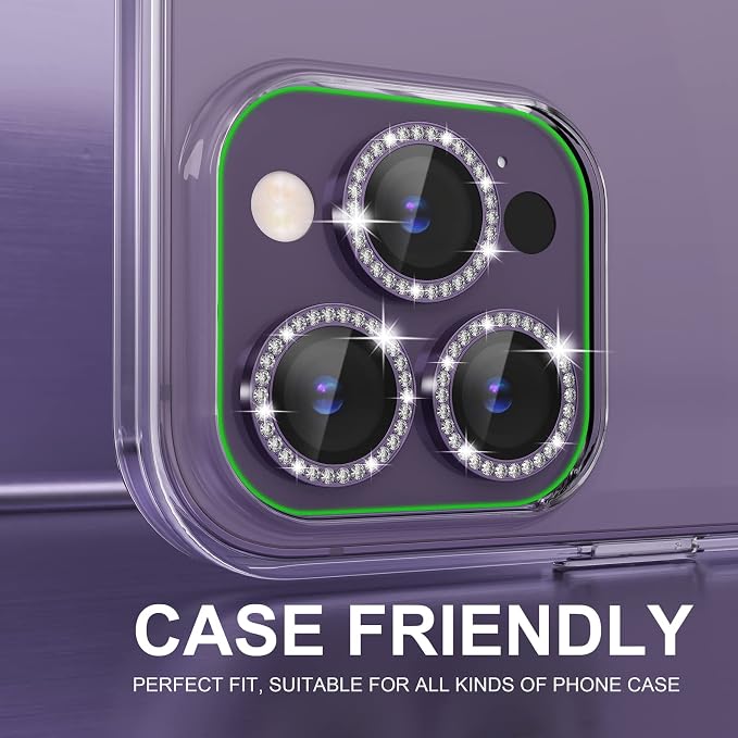Choiche Compatible for iPhone 14 Pro/iPhone 14 Pro Max Camera Lens Protector - Image 4