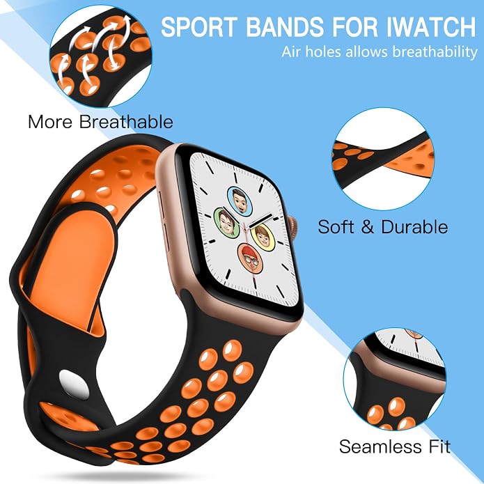 Adorve 4 Pack Sport Bands Compatible - Image 2