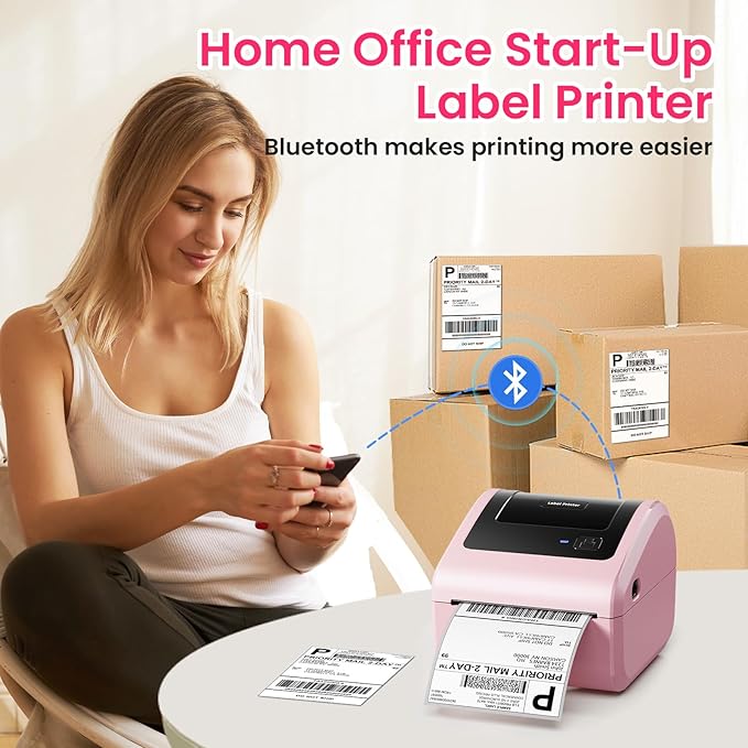Bluetooth Thermal Label Printer 4x6 - Image 3