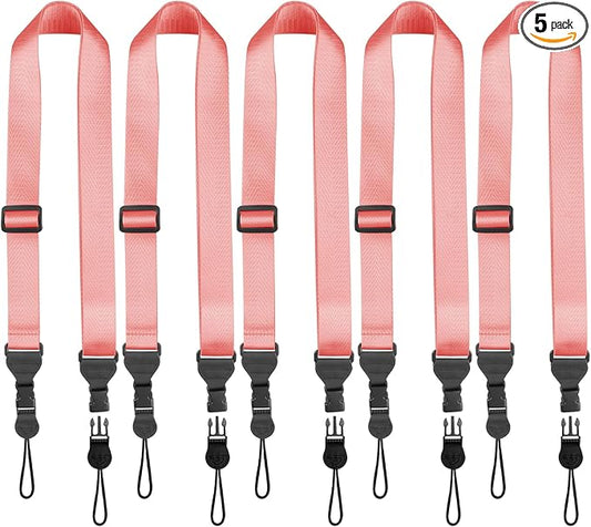FIEIL 5 Pack Nylon iPad Strap, Adjustable Camera Neck Strap, Comfortable by FIEIL