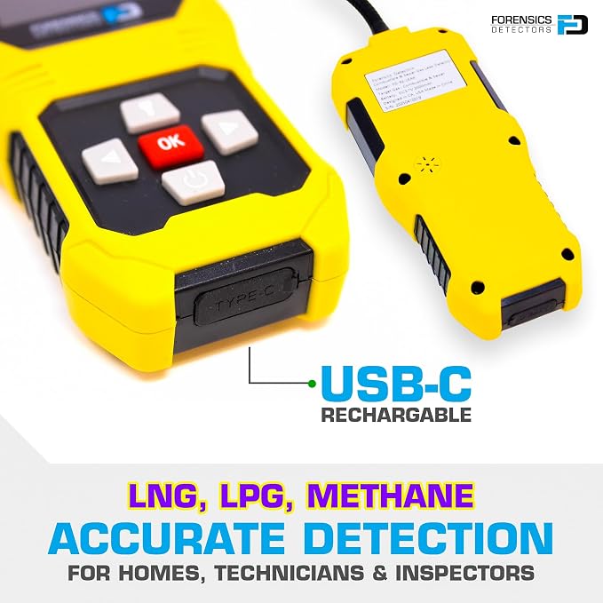 Sewer Leak Detector | 10ft Drop Test Pass | Upgraded 10-Year Sensor Life | - Image 5