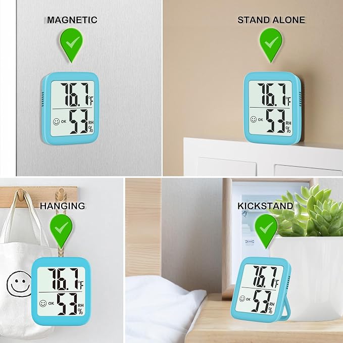 Antonki 2 Pack Room Thermometer - Image 4