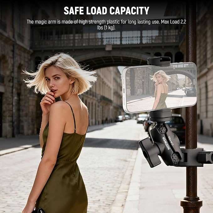 NEEWER Super Clamp Action Camera Mount - Image 5