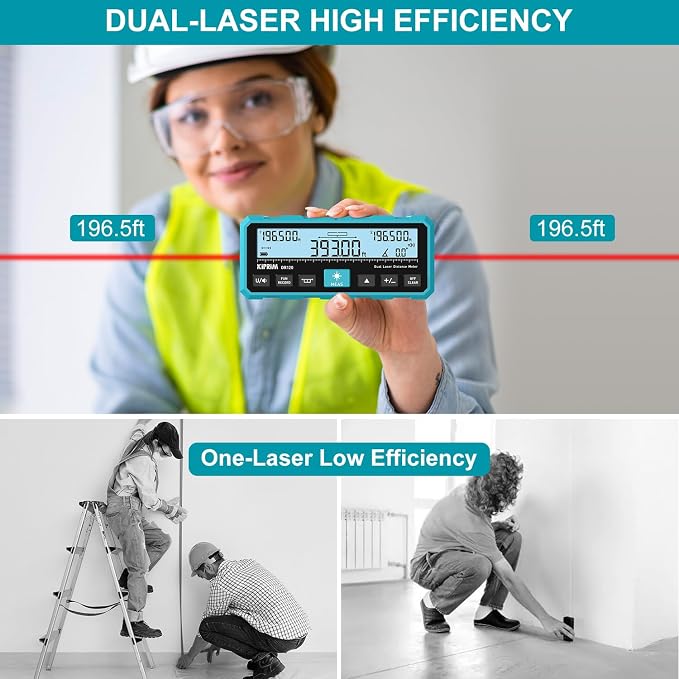 Kiprim DR120 Dual Laser Distance Meter - Image 4