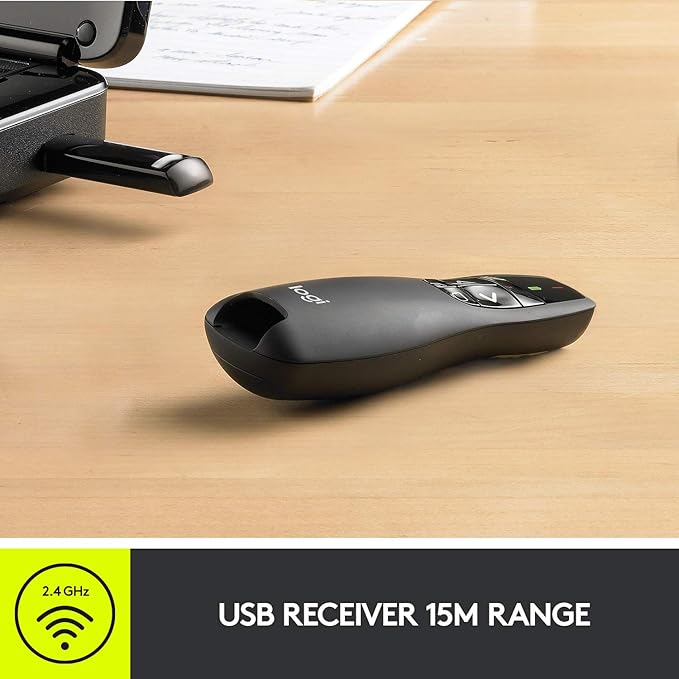 Logitech Wireless Presenter R400, Presentation Wireless Presenter - Image 5