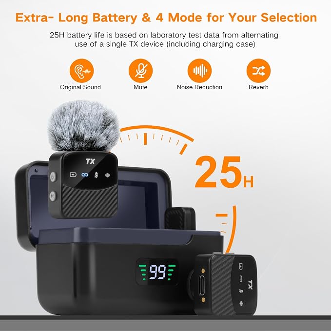 Professional Vlogging Kit for iPhone/Android, 70”Auto Face Tracking Tripod for - Image 5