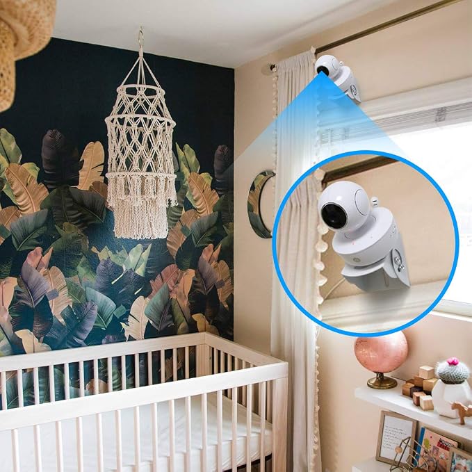 2 Pack-Adjustable Angle Baby Monitor Wall Mount - Image 3
