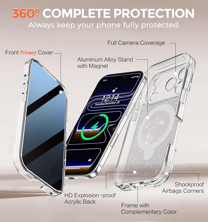 Twinkle Design Privacy Case for iPhone 17 Pro Max - Image 2