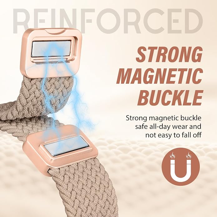 TOYOUTHS Braided Magnetic Band Compatible - Image 2