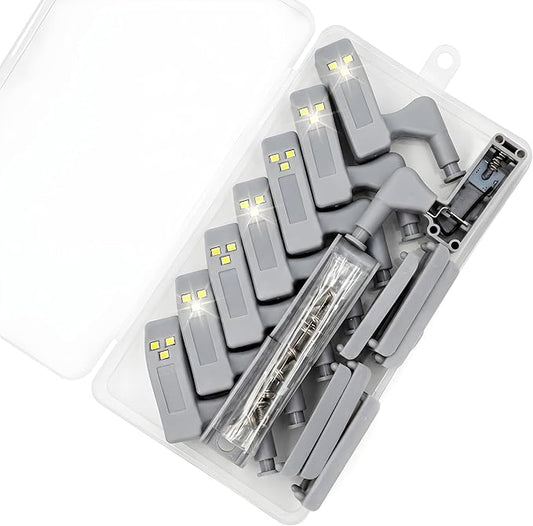Hinge Led Sensor Light for Kitchen Cabinet Cool White Universal Intelligent by lkelyonewywireconnectorts