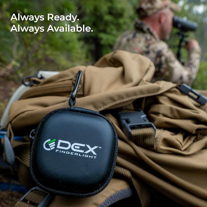 + Case, High Tech Wearable LED Flashlight, Faster and Easier Than a Headlamp - Image 7