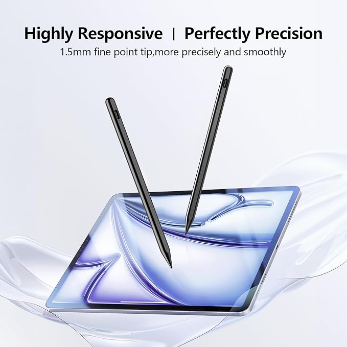 Stylus Pen for iPad 6th-11th Generation-2X Fast Charge Active Pencil Compatible - Image 2
