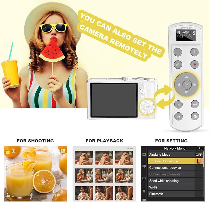 Remote Control for Nikon Camera, USB-C Rechargeable Wireless Shutter Release - Image 5
