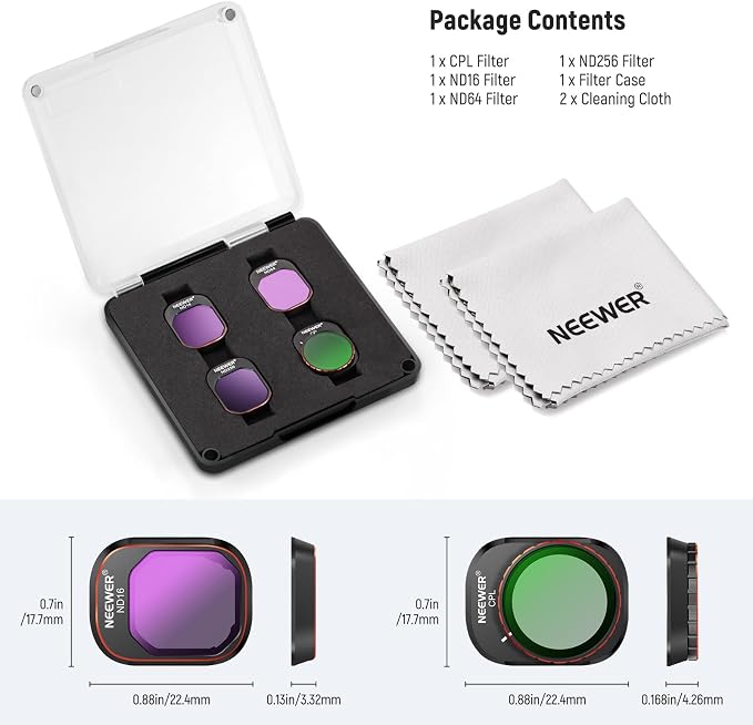 NEEWER ND CPL Filter Set Compatible - Image 9