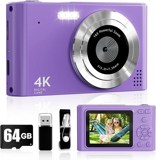 Digital Camera, Kids Camera1080P, Vlog Camera by VYNCS