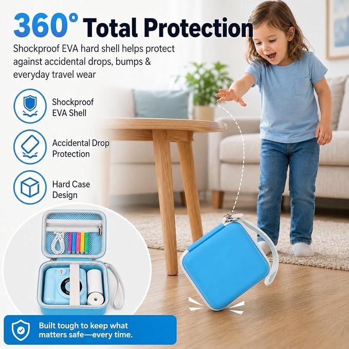 PAIYULE Kids Instant Print Camera Case Compatible - Image 3