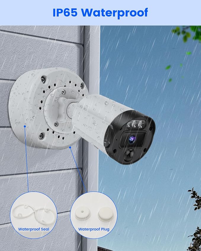 Metal Universal Bullet Security Camera Junction Box, Aluminum Mount Bracket Base - Image 8