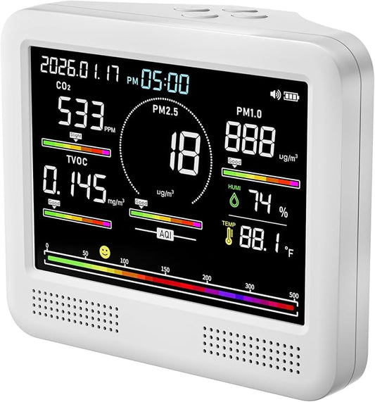Indoor Air Quality Monitor for Home, CO2 Detector by Unknown