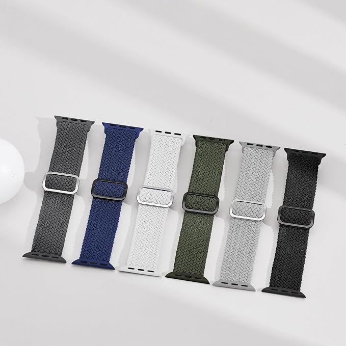 6 Pack Braided Stretchy Bands Compatible - Image 6