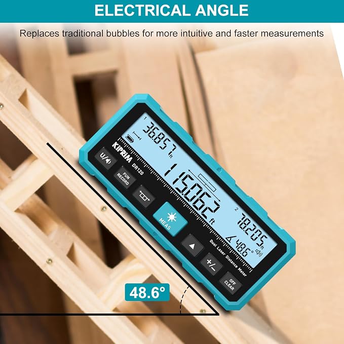 Kiprim DR120 Dual Laser Distance Meter - Image 6
