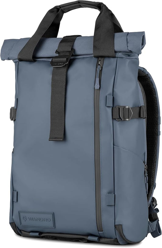 WANDRD PRVKE Rolltop 21L V4 Camera Backpack – Expandable Weatherproof Travel Bag by WANDRD