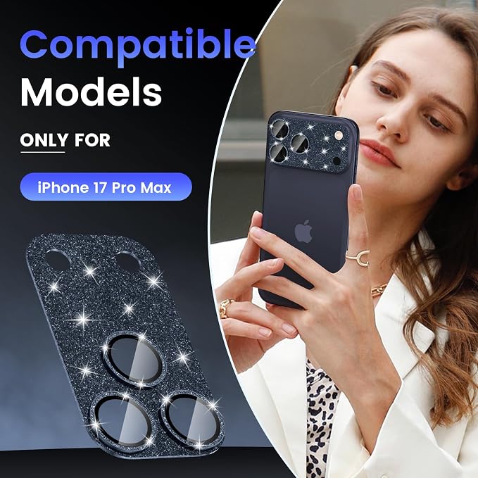 Tensea for iPhone 17 Pro Max Camera Lens Protector, Metal Aluminum Alloy - Image 2