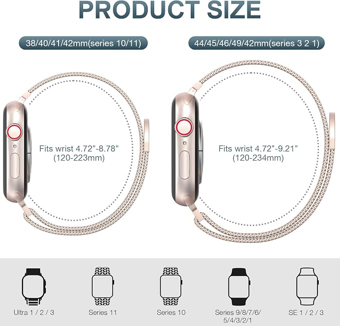 Original Stainless Steel Mesh Loop Compatible - Image 5