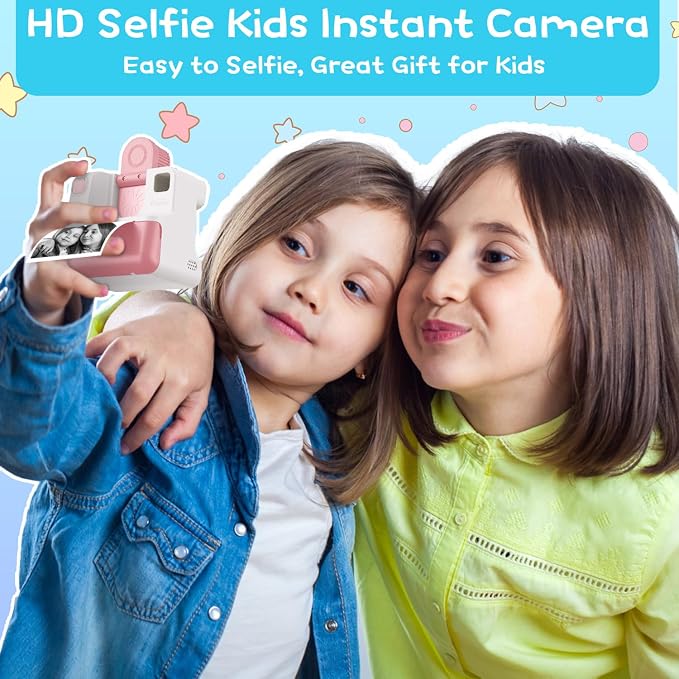 Kids Camera Instant Print, Christmas Birthday Gifts - Image 3