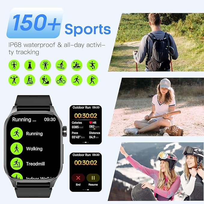 Advanced Health Smartwatch for Women Men - Image 3