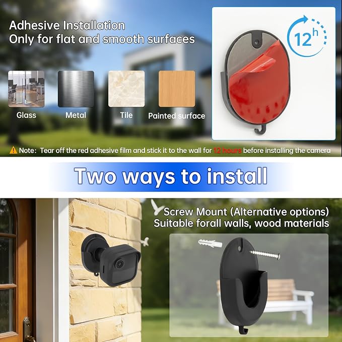 No Drill Weatherproof Wall Mount - Image 7