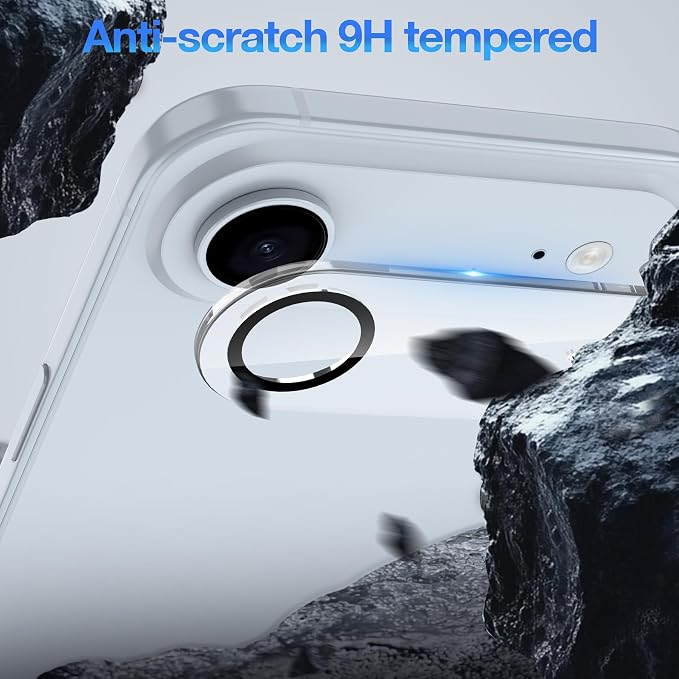 WHPXJY 2025 New Upgrade for 3 pack iPhone Air Camera Lens Protector-Tempered - Image 3