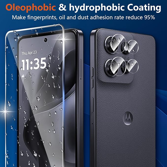 Designed for Motorola Moto G Power 5G 2025 Tempered Glass Screen Protector + - Image 5