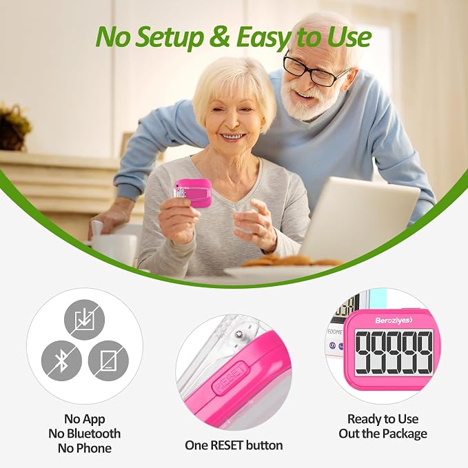3D Pedometer for Walking, Simple Step Counter for Walking - Image 4