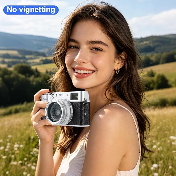 Haoge Lens Filter Adapter Ring for Fujifilm X100VI Fuji FinePix X100V Camera - Image 2