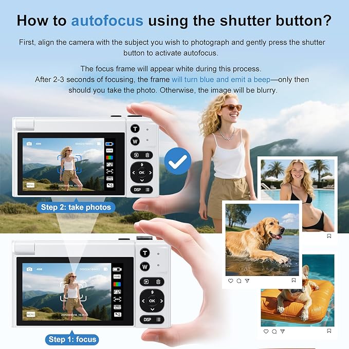 4K Digital Camera, 64MP Vlogging Camera - Image 3