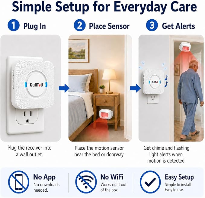 Bed Alarm for Elderly Care - Image 9