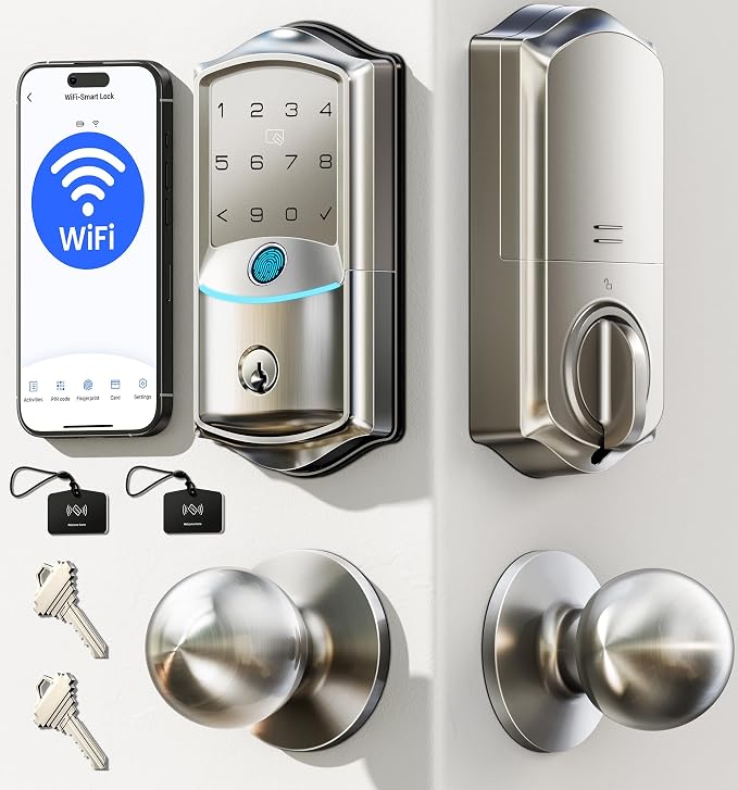 Veise VE027-K Built-in WiFi Smart Lock by Veise