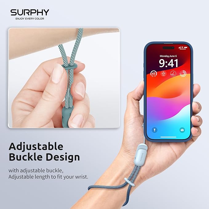 SURPHY 2 Pack Phone Lanyard for Cellphone Case, Phone Wrist Strap for Case - Image 5