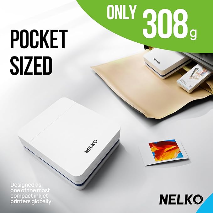 Nelko Photo Printer, 2x3 Portable Wireless Smartphone Printer, PP01 Mini Color - Image 6