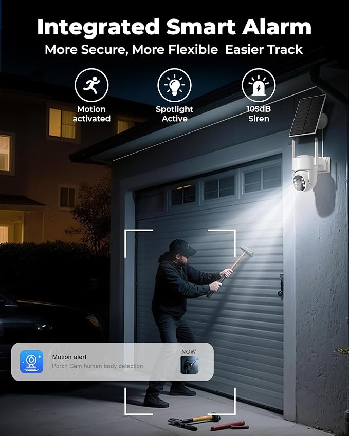 Security Cameras Wireless Outdoor 5G& 2.4G, No Subscription, 2 Cam-Kit - Image 5