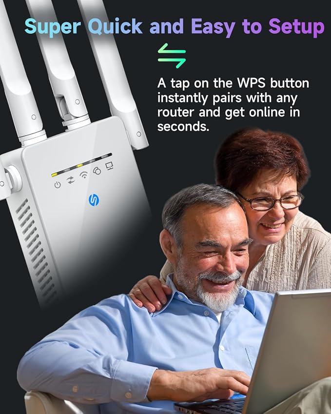 2026 New WiFi Extender Signal Booster, 14770 Sq.Ft WiFi Booster Extender - Image 5