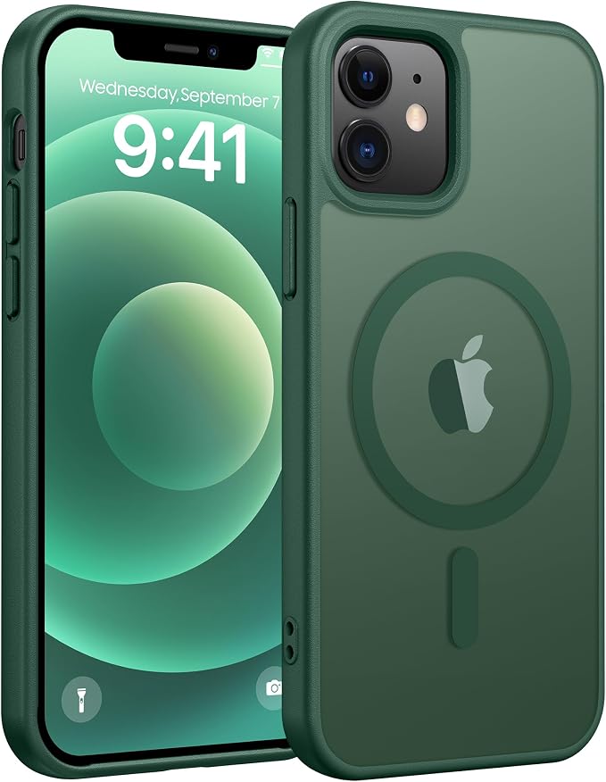 FNTCASE for iPhone 13 Mini Case: for iPhone 12 Mini Case Translucent Matte by FNTCASE