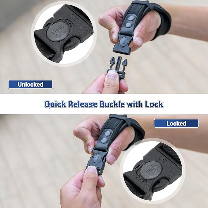 Upgraded Quick Release Soft Neoprene Camera Hand Wrist Grip Strap - Image 3