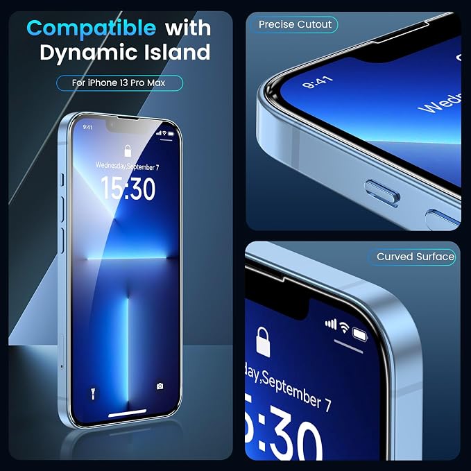 Fotbor for iPhone 13 Pro Max Screen Protector - Image 4